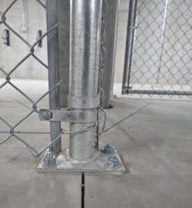 Chain-Link fence installation